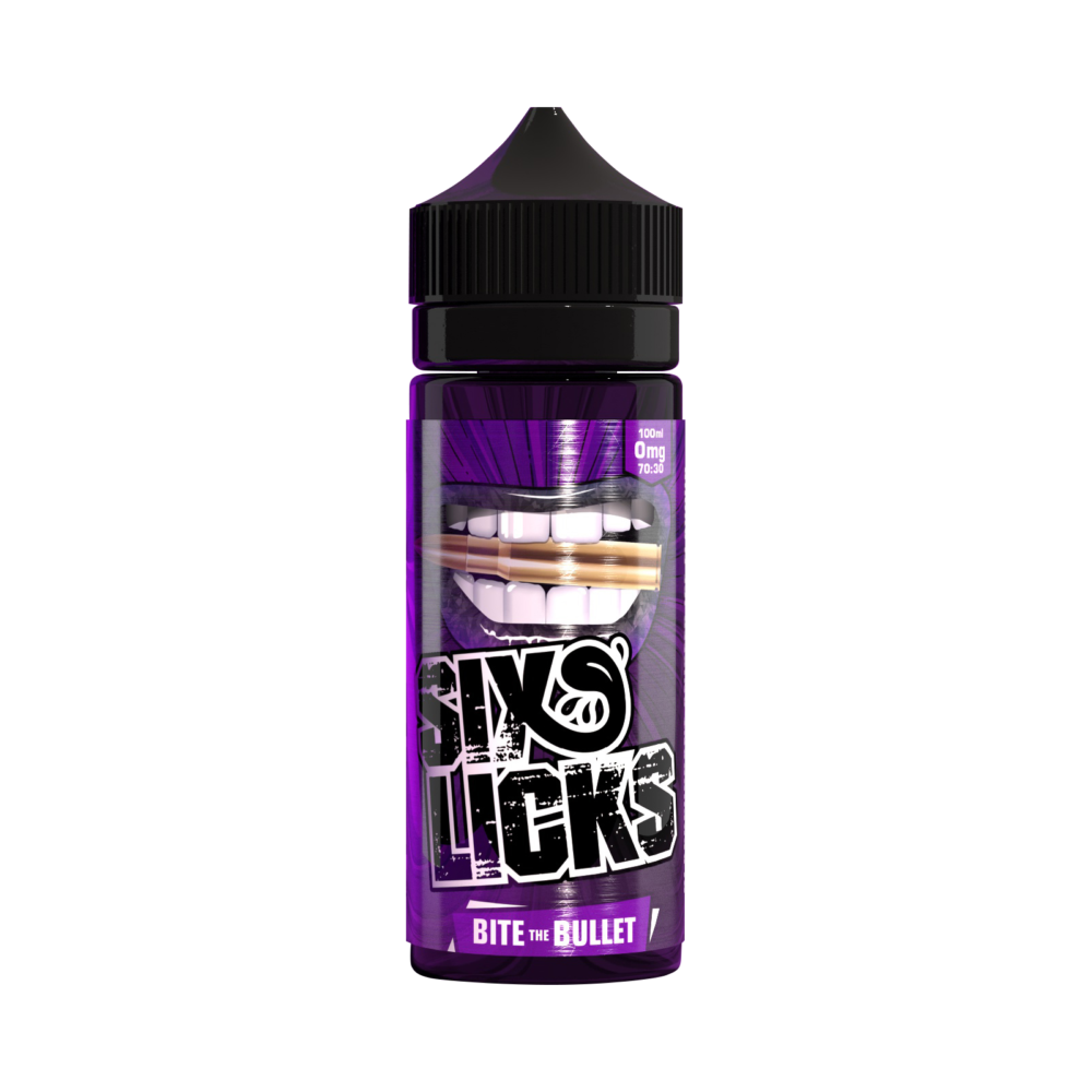 Bite The Bullet by Six Licks – 0mg – Shortfill