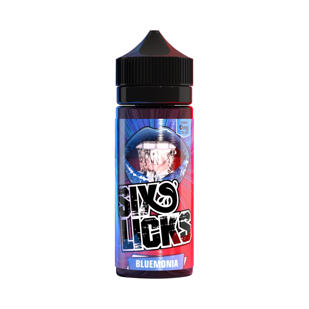 Bluemonia by Six Licks – 0mg – Shortfill
