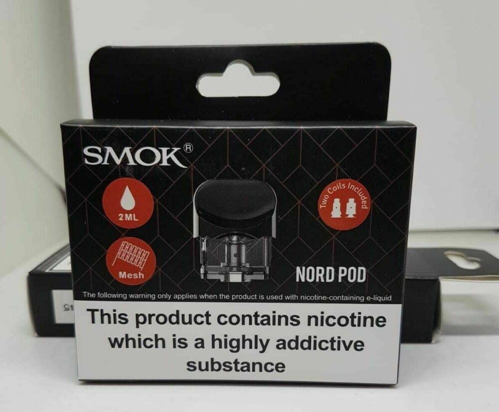 Smok Nord Replacement Pod with x2 coils