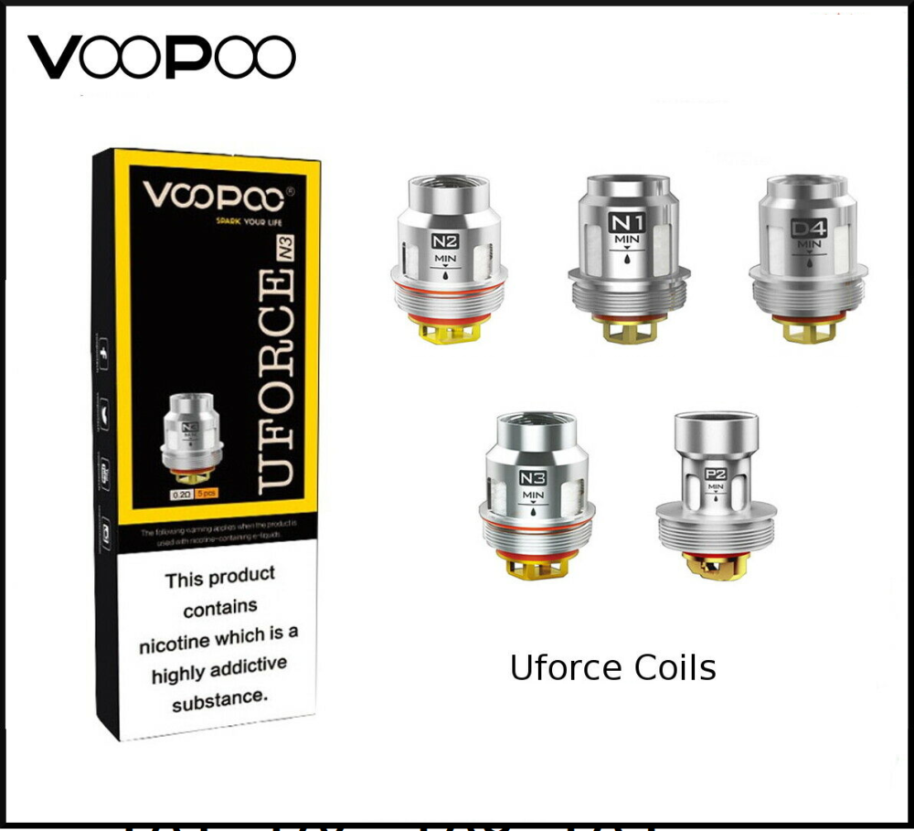 UFORCE COILS N1 N2 N3 REPLACEMENT COILS (pack of 5)