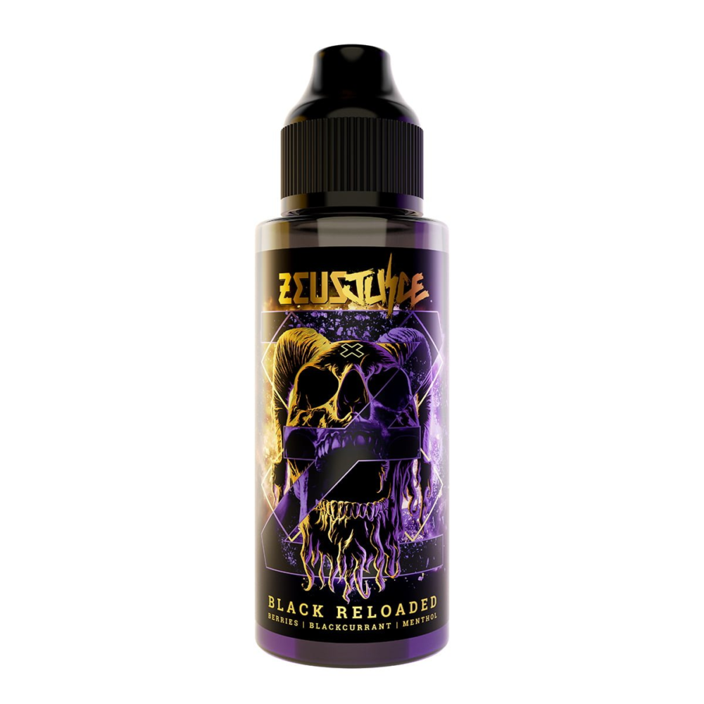 Black reloaded 120ml shortfill by ZEUS juice