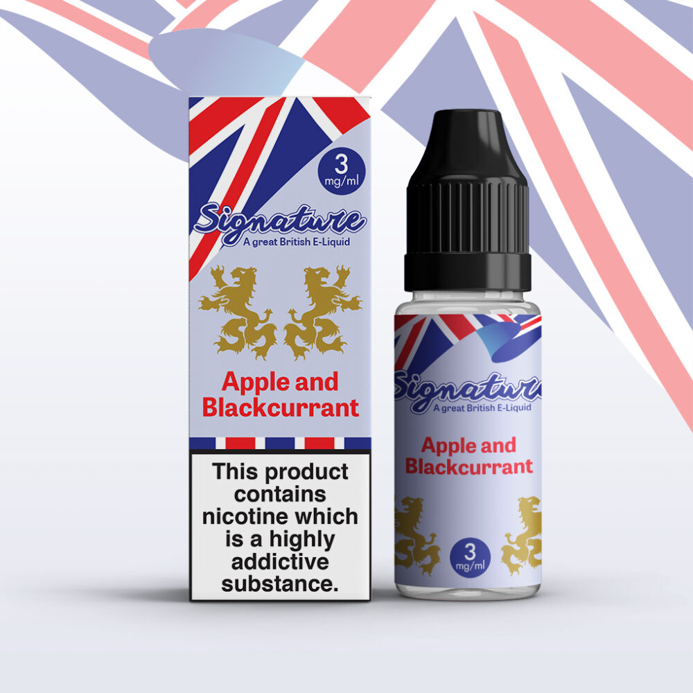 Signature Apple & Blackcurrant 10ml e liquid